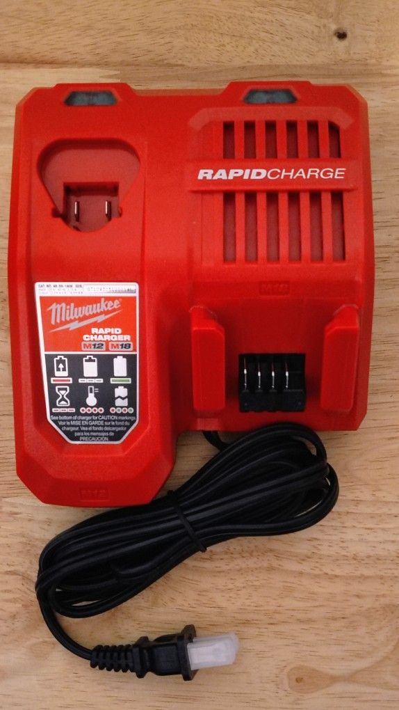 Milwaukee M18/12  Rapid Charger...$40....Firm On Price... Brand New.... Pickup Only....