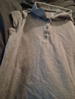 Gray Polo Shirt