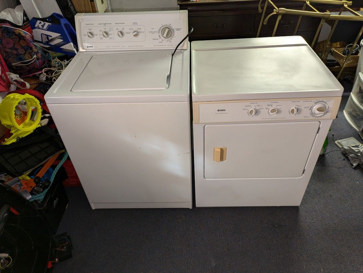 Kenmore Washer And Dryer