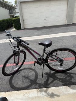 Women's Mountain Bike Gray and Pink