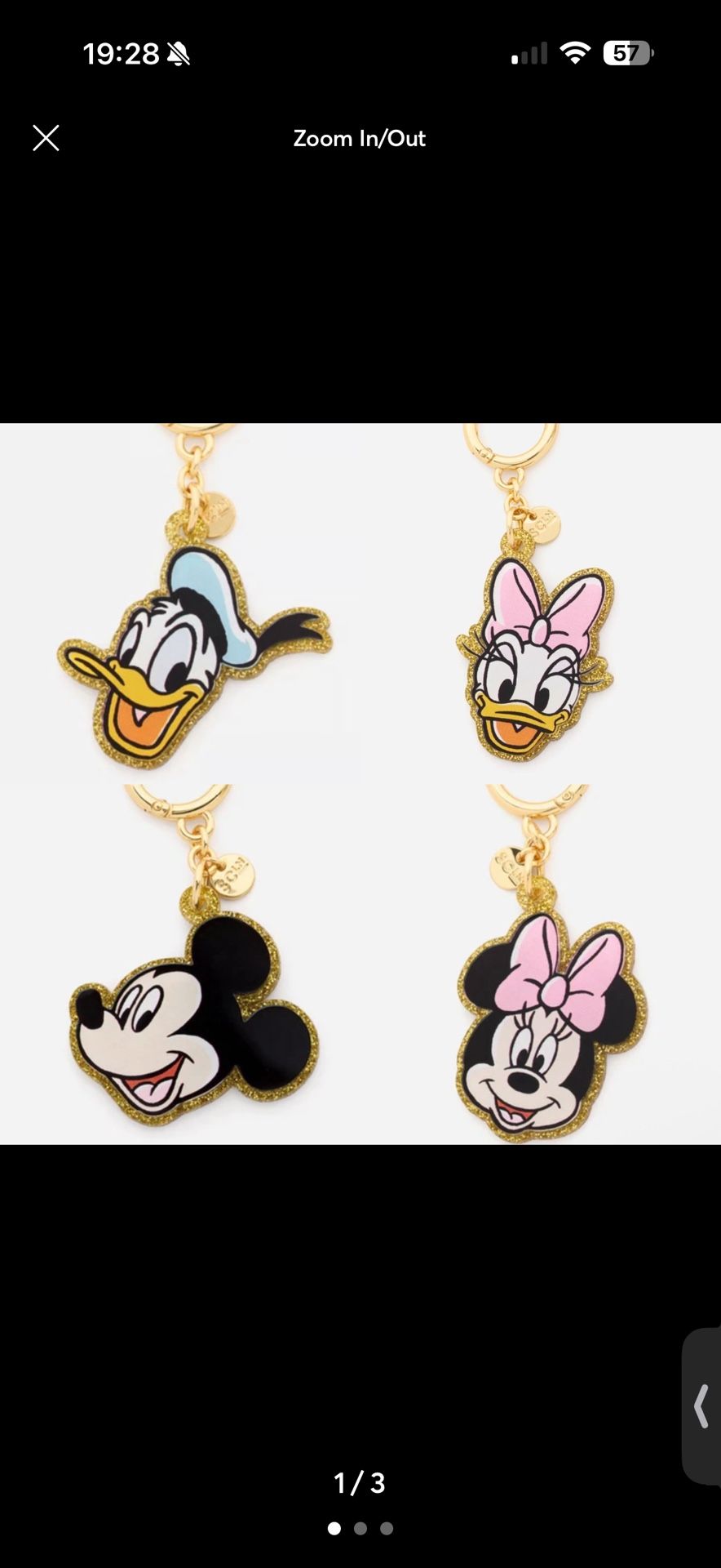Mickey And Friends Bag Charms Stoney Clover Lane