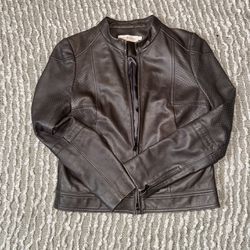 Tory Burch leather jacket size 4 