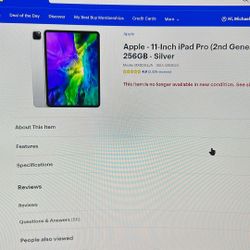 11” iPad Pro And Apple Pencil