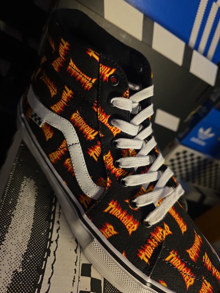 Vans Thrasher X Sk8 Pro High Shoe Size 11.5 Mens Shoe New