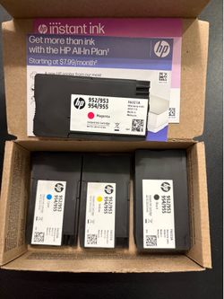HP 952/953/954/955 Ink Cartridge Set - Black Cyan Magenta Yellow - New