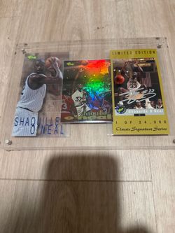 Shaquille O'Neal Classic Trading Card Set