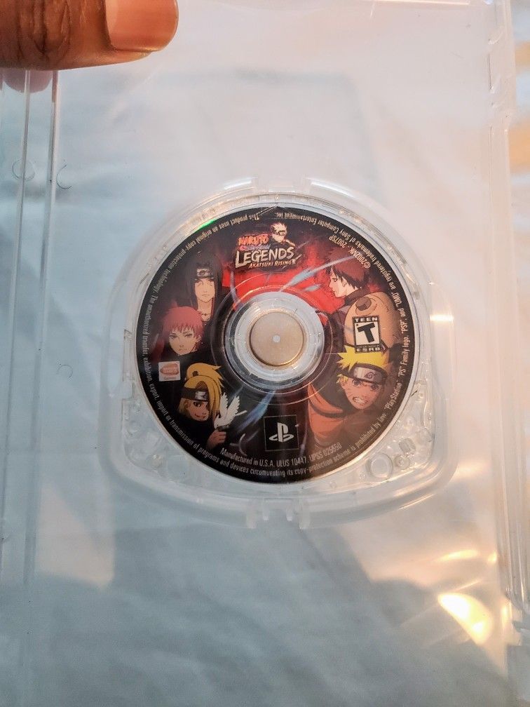 Naruto Shippuden Legends Akatsuki Rising PSP Video Game