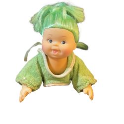 Vintage Fishel Toys Sea Tails Mermaid Baby Doll Bath Toy.