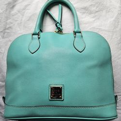 Green Leather Dooney & Bourke Purse