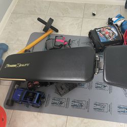 Work Out Bench And Weights For Sale