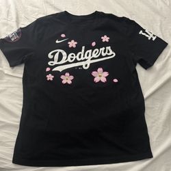 Takashi Murakami X Mlb 2025 World Tour Tokyo Series Shohei Ohtani Dodgers Men T-Shirt - Black
