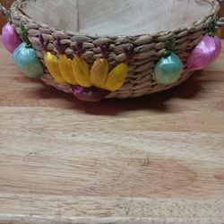 Basket With Flowers 
