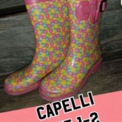 Rain Boots Size 1-2 