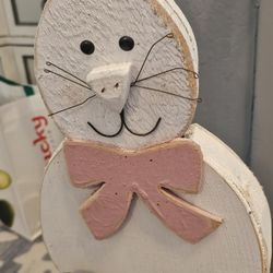 3 Piece New Wooden Easter Decor