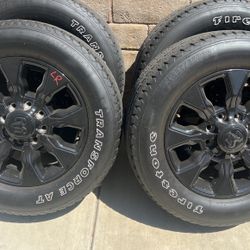 Ram 3500 Limited Wheels And Tired LT285/60R20