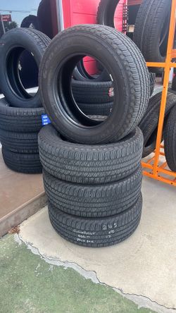 4 - 245/65R17 Goodyear Fortera HL