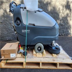 NEW Advance (contact info removed)8 SC750™ 26D Walk-Behind Floor Scrubber Four 242 Ah wet batteries, EcoFlex™, onboard charger, pad holders