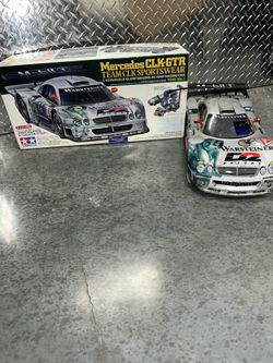 Tamiya Mercedes CLK GTR Nitro RC Car w/ Futaba Controller & Box