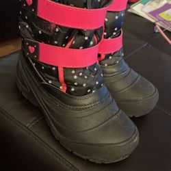 Girls Snow Boots Size 2