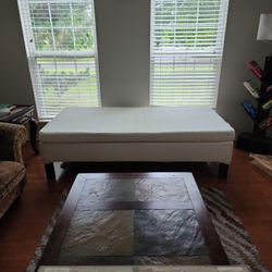 Twin Slat Bed with Mattress