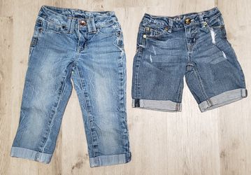 Justice Jeans Girl's Size 8 Shorts Capris