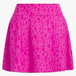 Adidas Women's Printed 16 Inch Skirt, Lucid Fuchsia, X-Small  #C1653Q1  New with Tags  Ships Same Day or Followin Business Day 