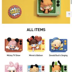 DIMOO WORLD DISNEY Series Fridge Magnet