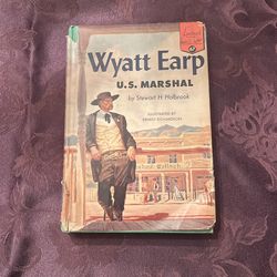 1956 Wyatt Earp U.S. Marshal Hardcover Book