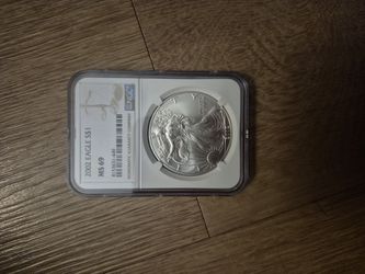 2002 Silver Eagle  MS69