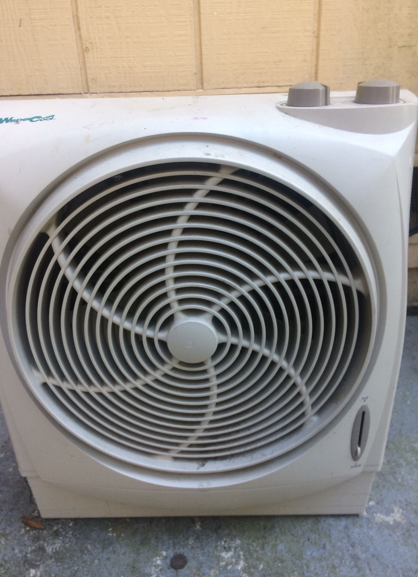 Wisper Cool AC Fan . Use as fan or add ice water to use as Air Conditioned Fan. TRY IT B4 U BUY IT!!!