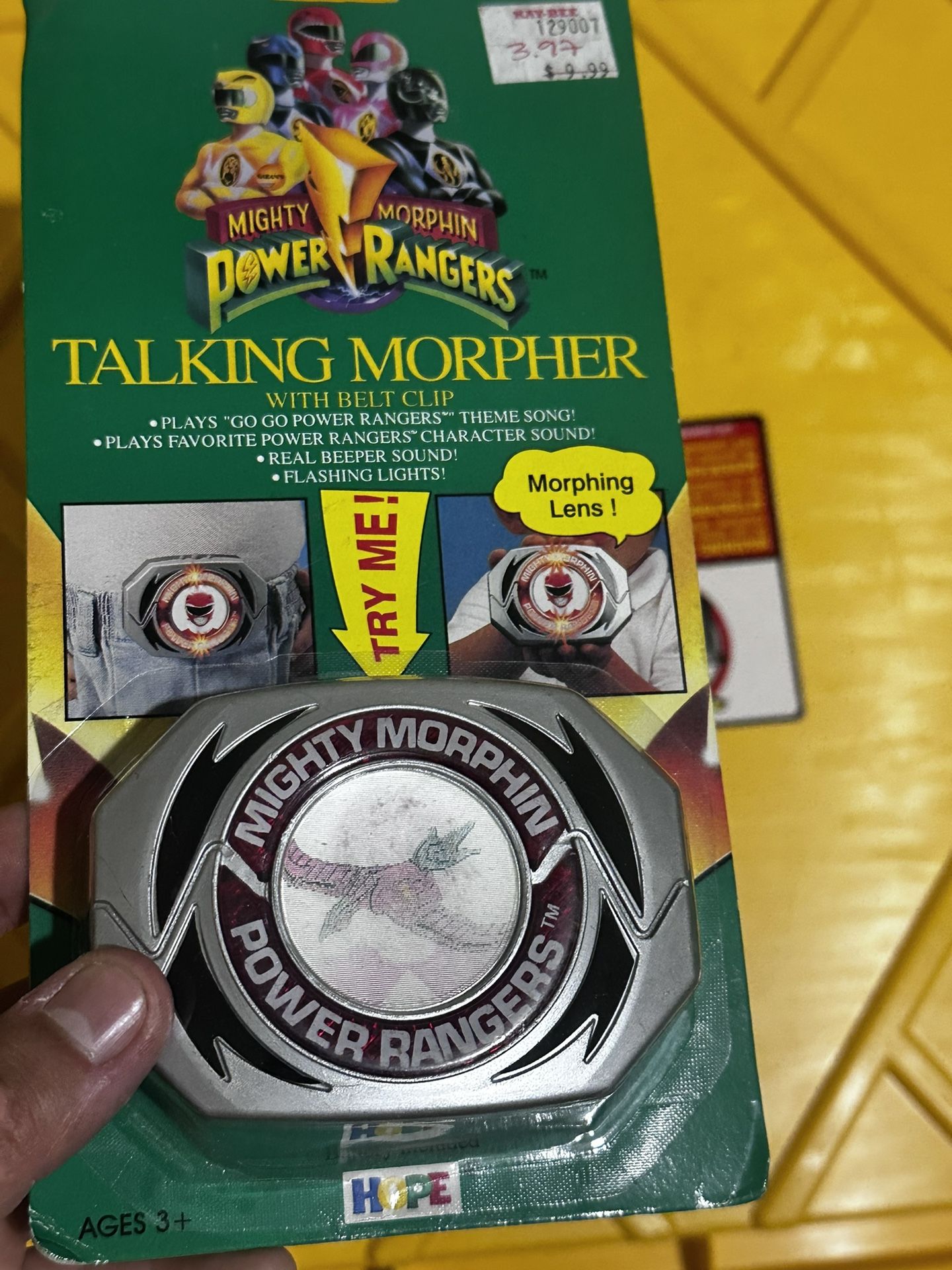 Pink Ranger Power Ranger Talking Morpher New In Box 