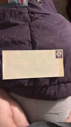 Vintage Envelope With 3cent Stamp 