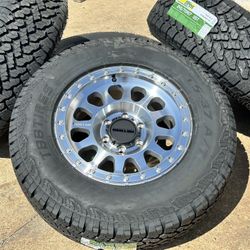 4x 17” Method Race Wheels MR315 17x8.5 6X5.5 with TBB ALL TERRAIN TIRES 265/70R17 100% new 