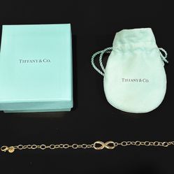 Tiffany Infinity Bracelet 7”