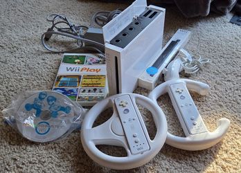 Nintendo wii mario kart bundle
