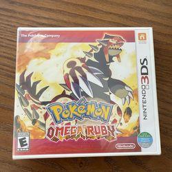 Pokémon Omega Ruby Nintendo 3DS Factory Sealed (UAE/Malaysia/Singapore Version)
