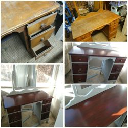 Antique vanity