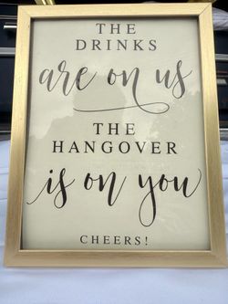 Wedding signs