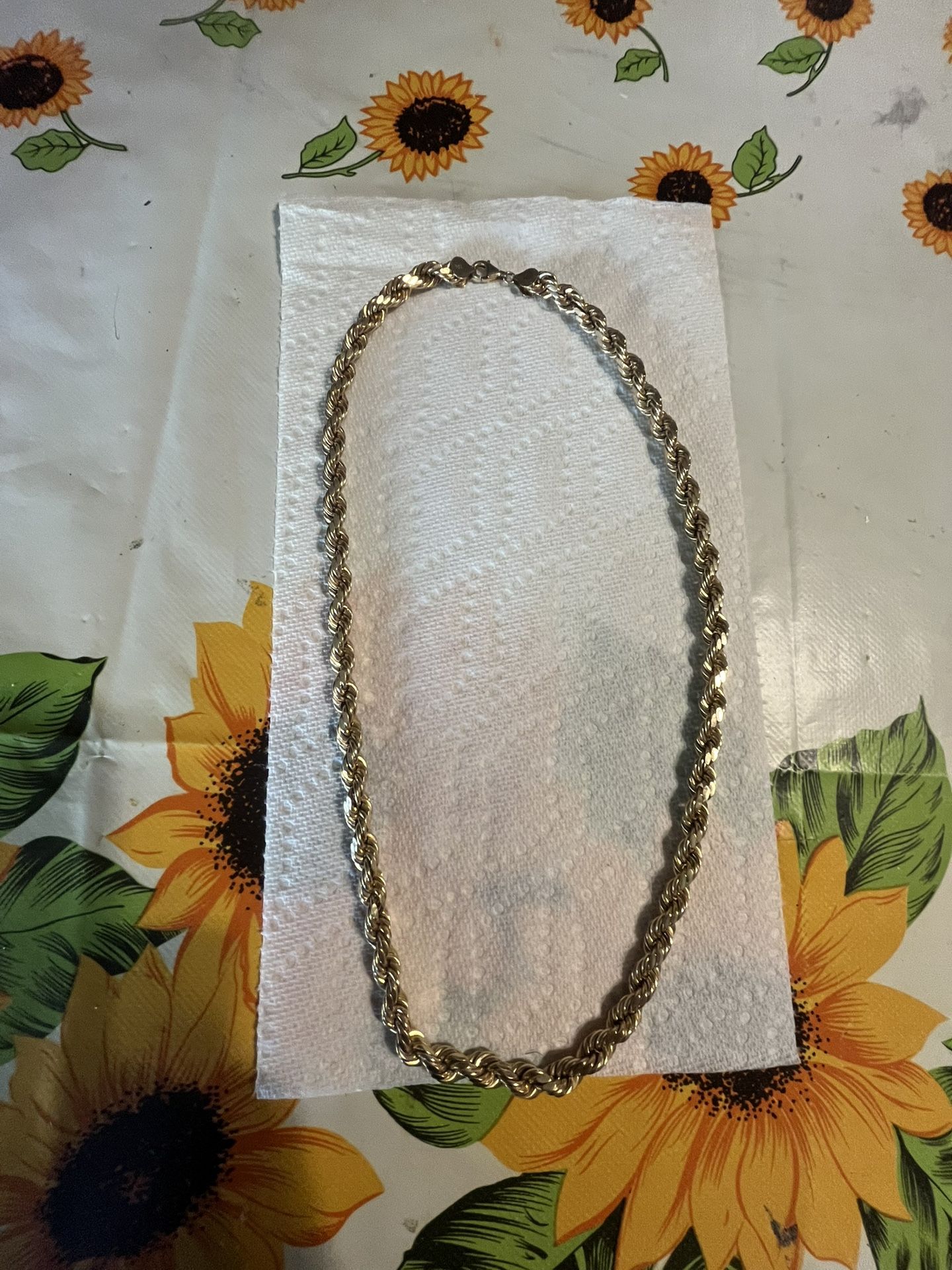 10k Gold Rope Chain
