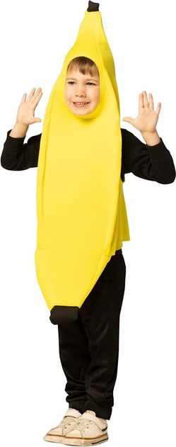 Banana kids costume size 5/7t new