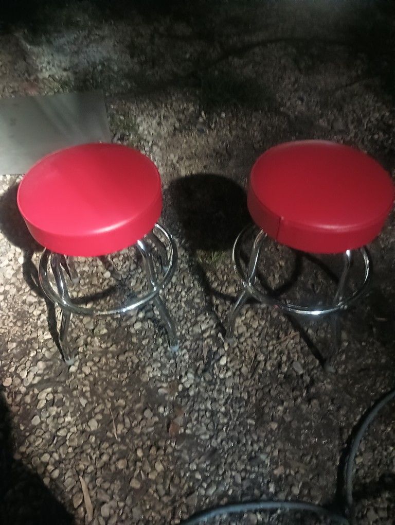 Red Stools