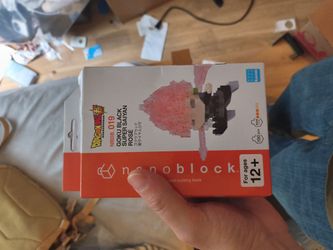 Nanoblock Dragon Ball Super Goku Black Super Saiyan Rose