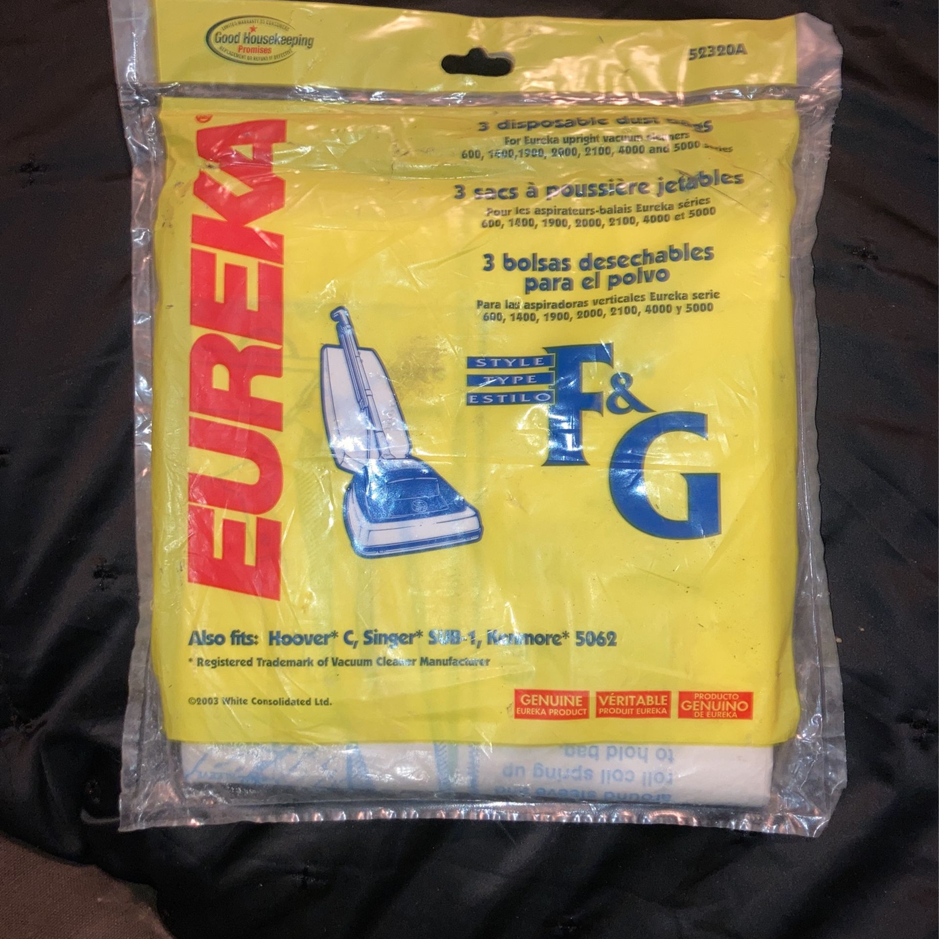 Eureka Vacuum Bags