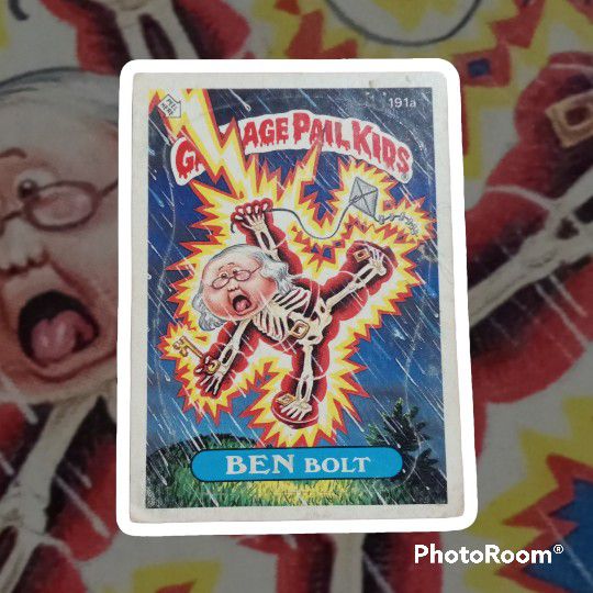 12 Different Garbage Pail Kids Collectors Cards Used Condition 