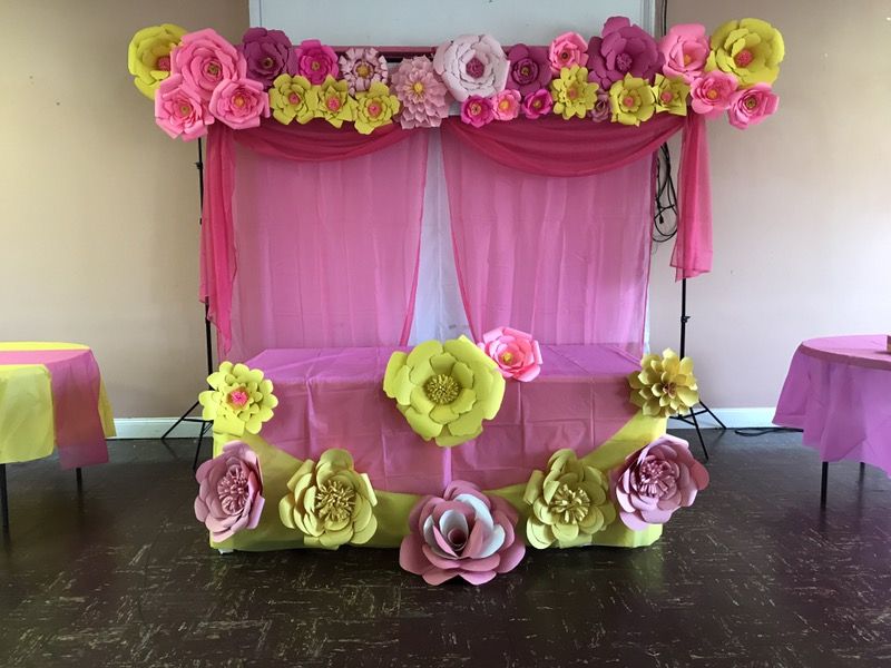 Custom made flowers