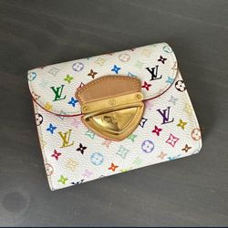 Authentic LOUIS VUITTON Portefeuille Koala Trifold Wallet Monogram Multi WE 