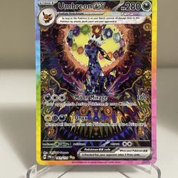 Umbreon Ex Prismatic Evolutions Pokemon 