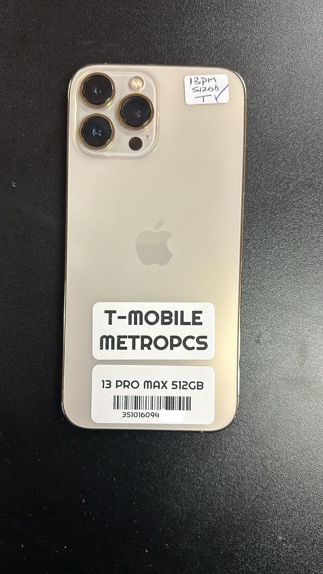 On Sale 13 Pro Max 512GB T-mobile Locked 