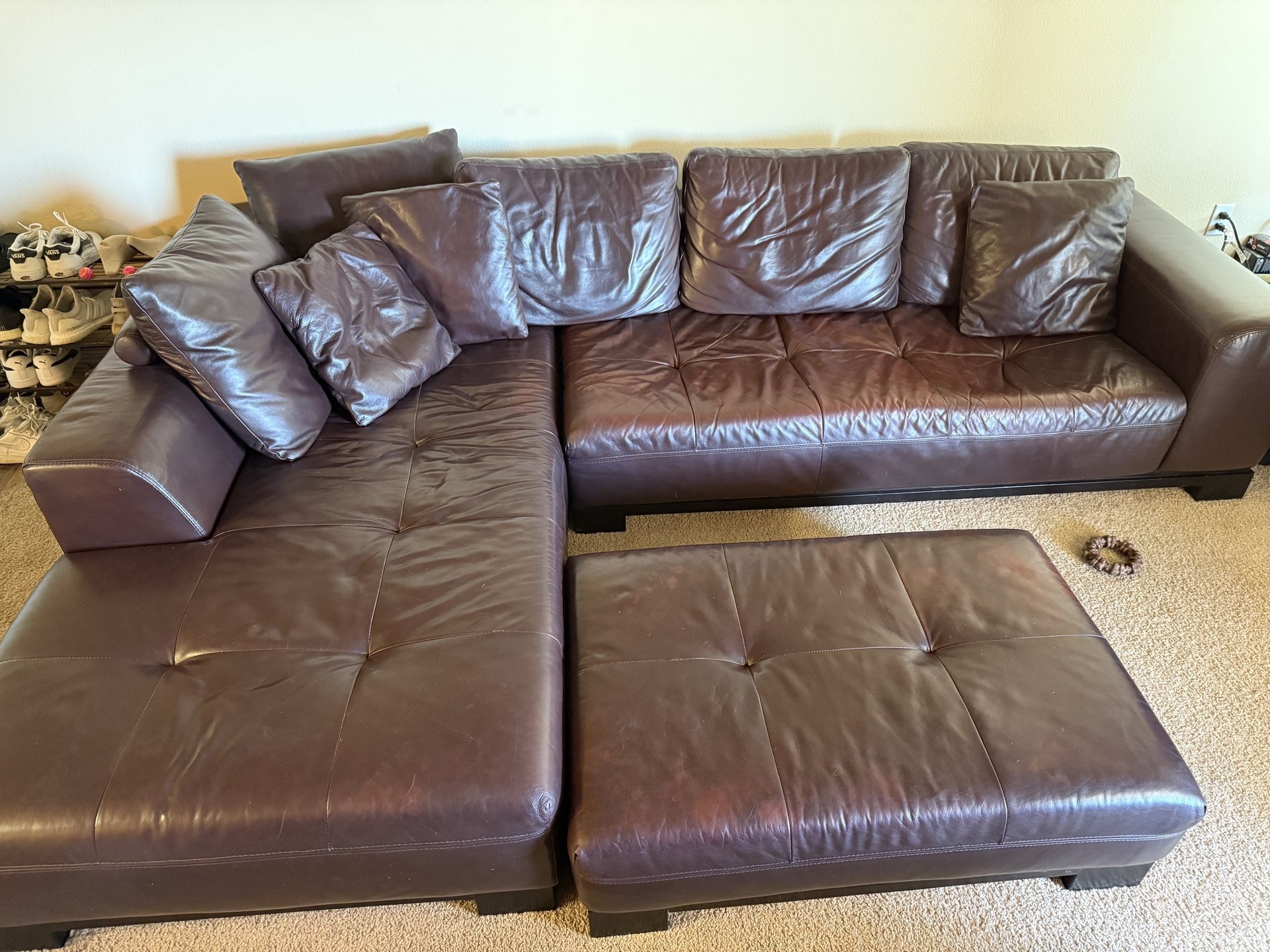 Leather Couch For Sale