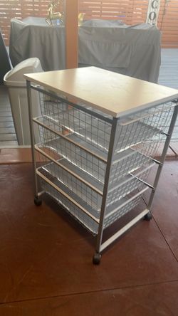 Kitchen basket drawer rack
